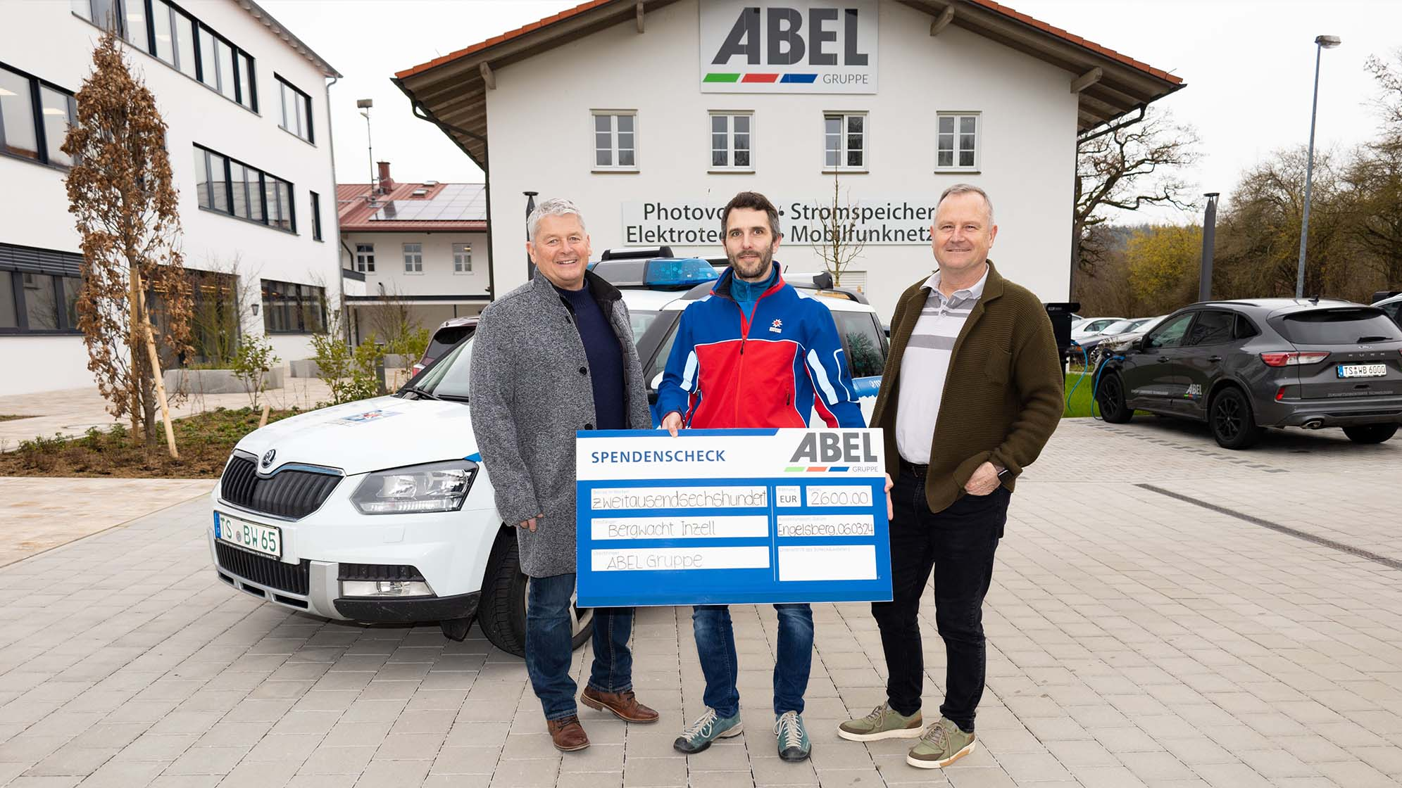 Die ABEL Gruppe hilft, um zu helfen