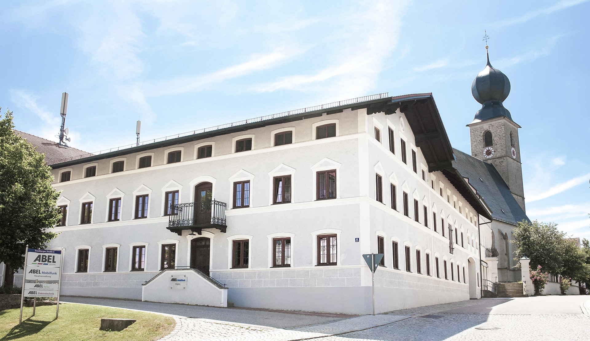 Zentrale von ABEL Mobilfunk in Engelsberg