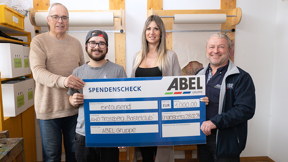 Großzügige Spende an die AWO Trostberg